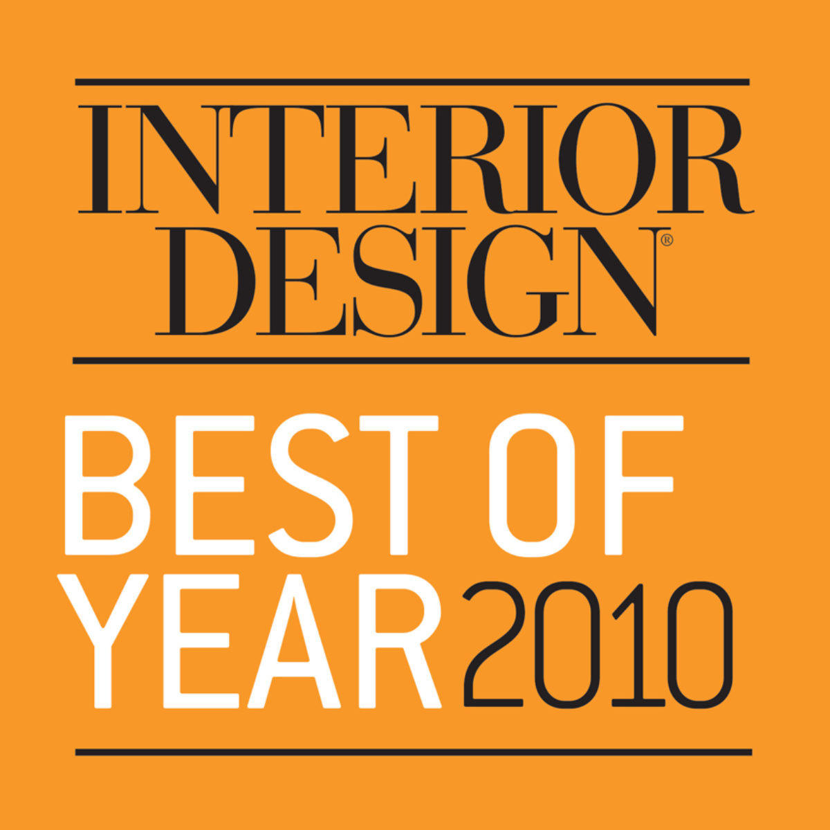 Interior Design Best of Year 2010 logo
