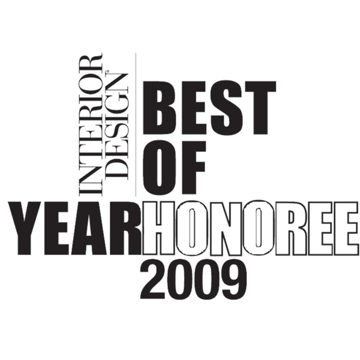 Interior Design Best of Year Honoree 2009 logo